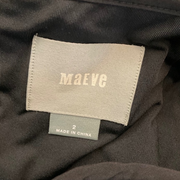 Maeve for Anthropologie color block skirt SZ 0 - Picture 4 of 15